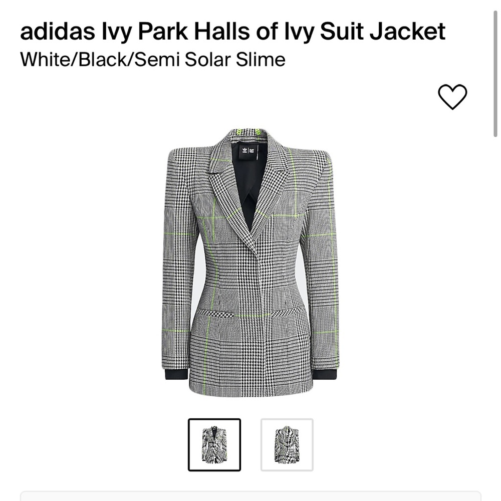 NWT Adidas x Ivy Park blazer
